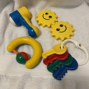 Set of Unique Infant Toys  (other than keys)